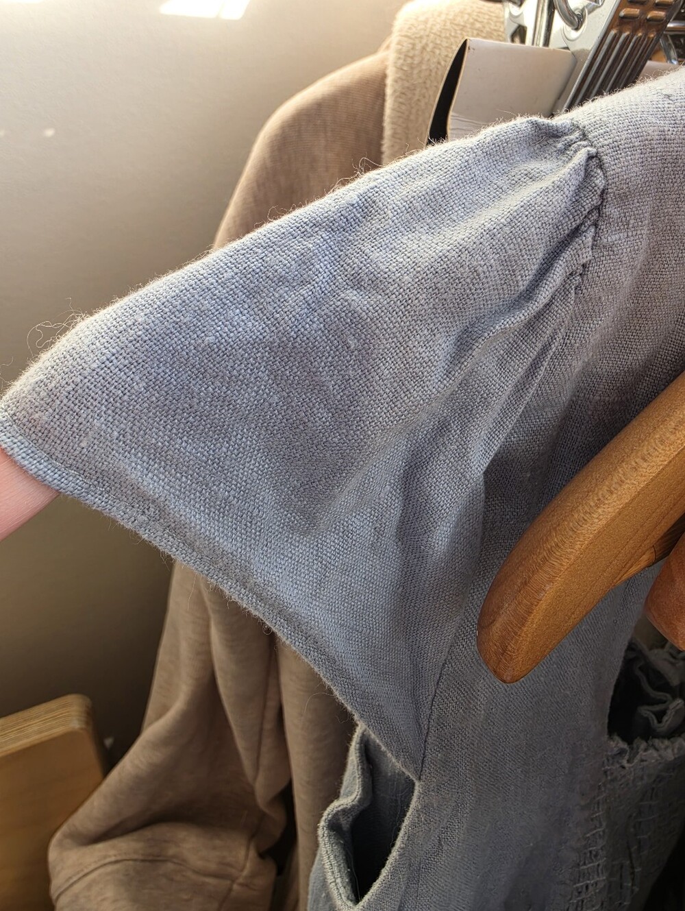 Reformation Chambray Dress Size 8 - Picture 5 of 5
